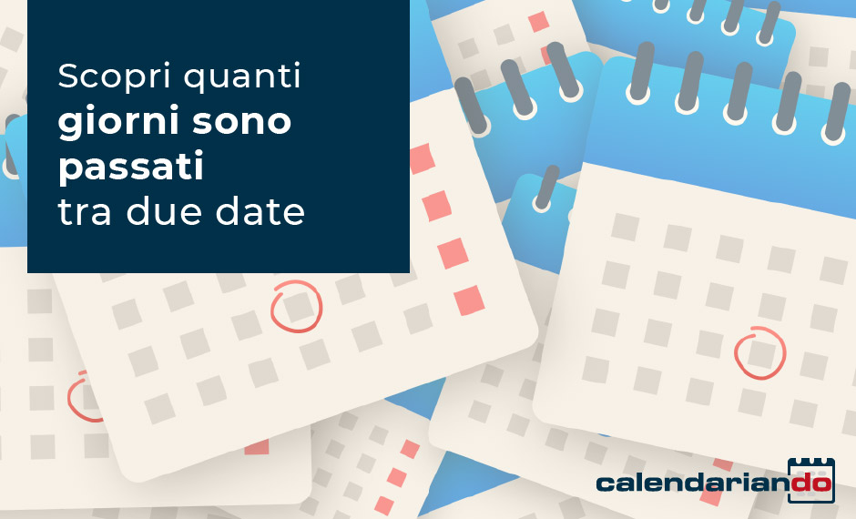 Quanti giorni ci sono tra due date?