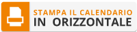 Stampa il calendario di Dicembre 2060 in A4 orizzontale